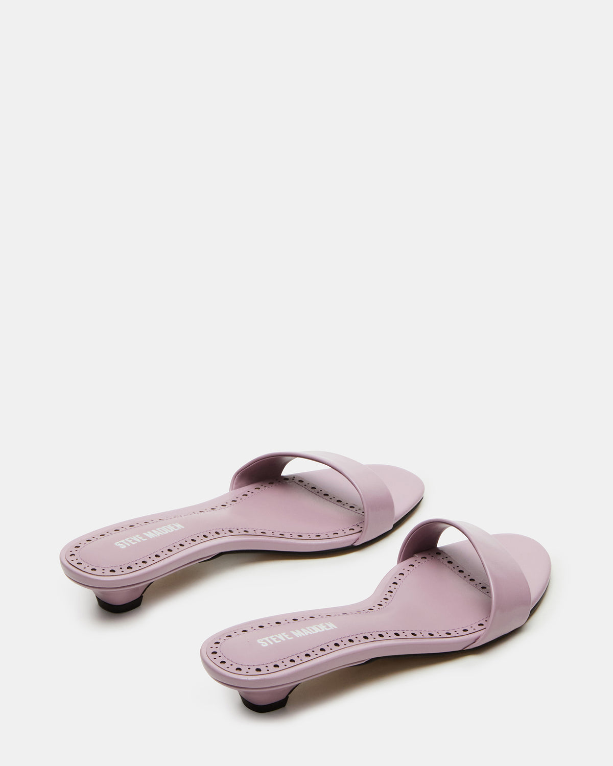 BERRY Pink Women's Mule Kitten Heel Steve Madden PINK