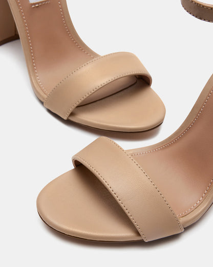 CARRSON Blush Leather Women's Heel Steve Madden BLUSH LEATHER