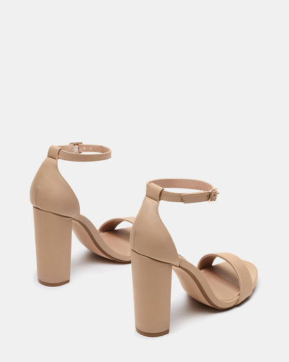 CARRSON Blush Leather Women's Heel Steve Madden BLUSH LEATHER