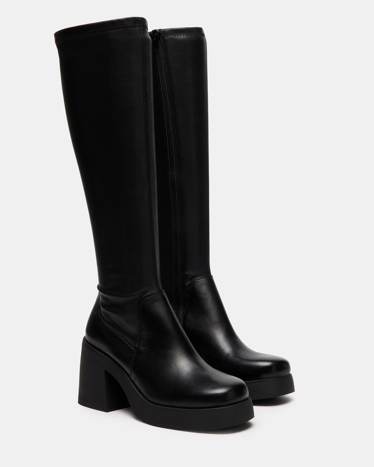 BERKLEIGH Black Women's Knee High Boot Steve Madden BLACK
