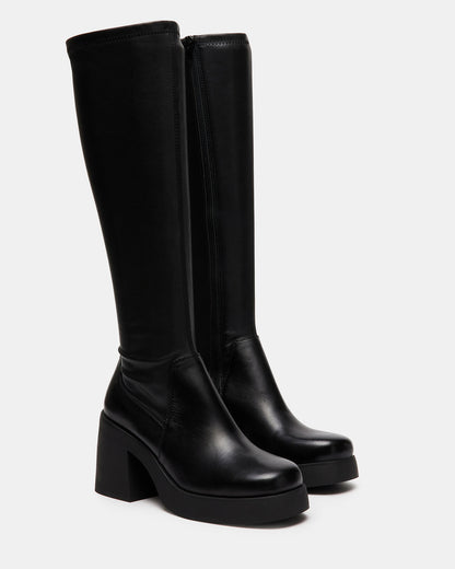 BERKLEIGH Black Women's Knee High Boot Steve Madden BLACK