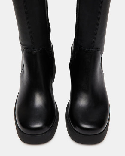 BERKLEIGH Black Women's Knee High Boot Steve Madden BLACK