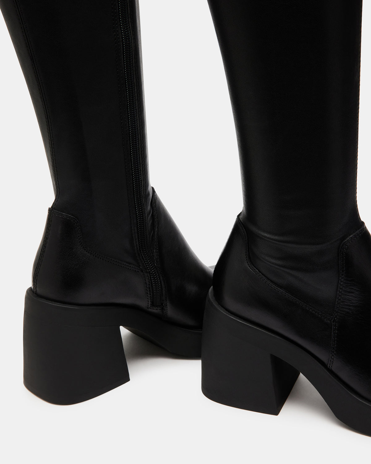 BERKLEIGH Black Women's Knee High Boot Steve Madden BLACK