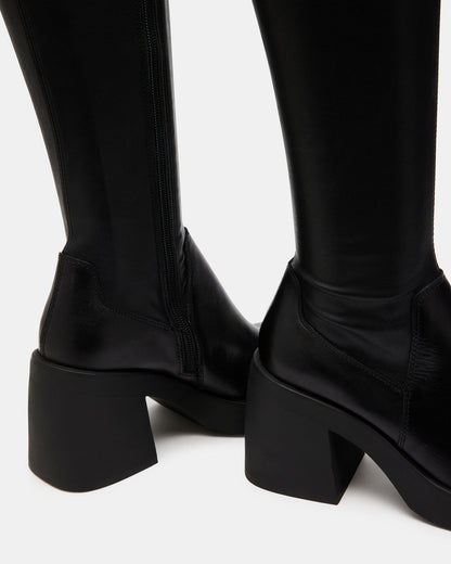 BERKLEIGH Black Women's Knee High Boot Steve Madden BLACK