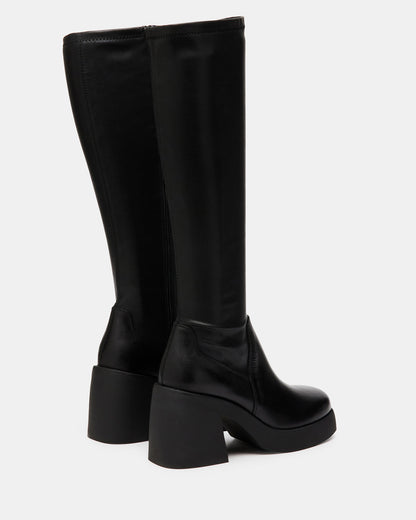 BERKLEIGH Black Women's Knee High Boot Steve Madden BLACK
