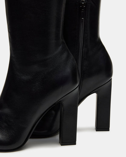 ARIA Black Wide Calf Knee-High Women's Boot Steve Madden BLACK