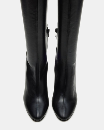 ARIA Black Wide Calf Knee-High Women's Boot Steve Madden BLACK