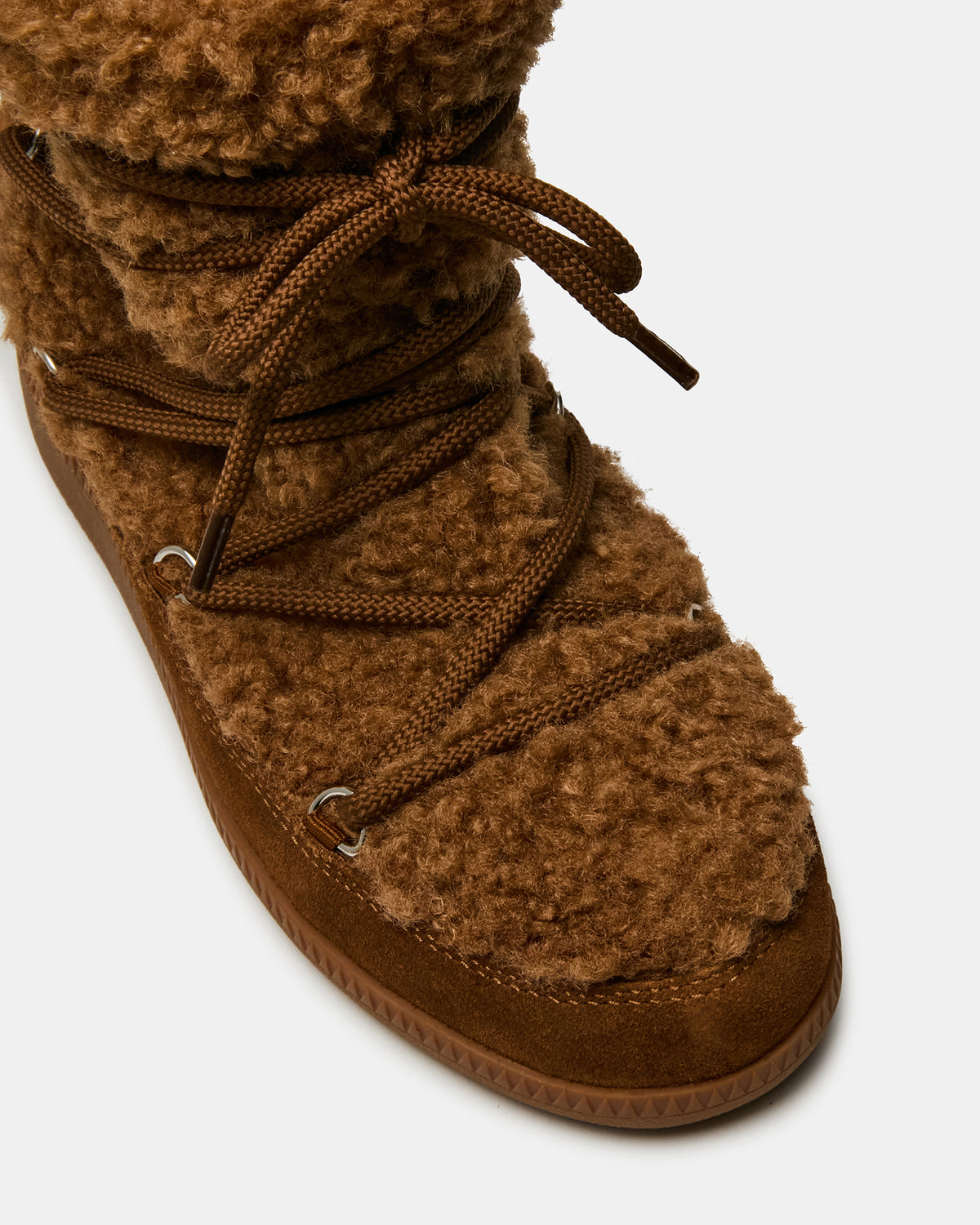 WYSTAN Chestnut Lace-Up Women's Ankle Boot Steve Madden CHESTNUT