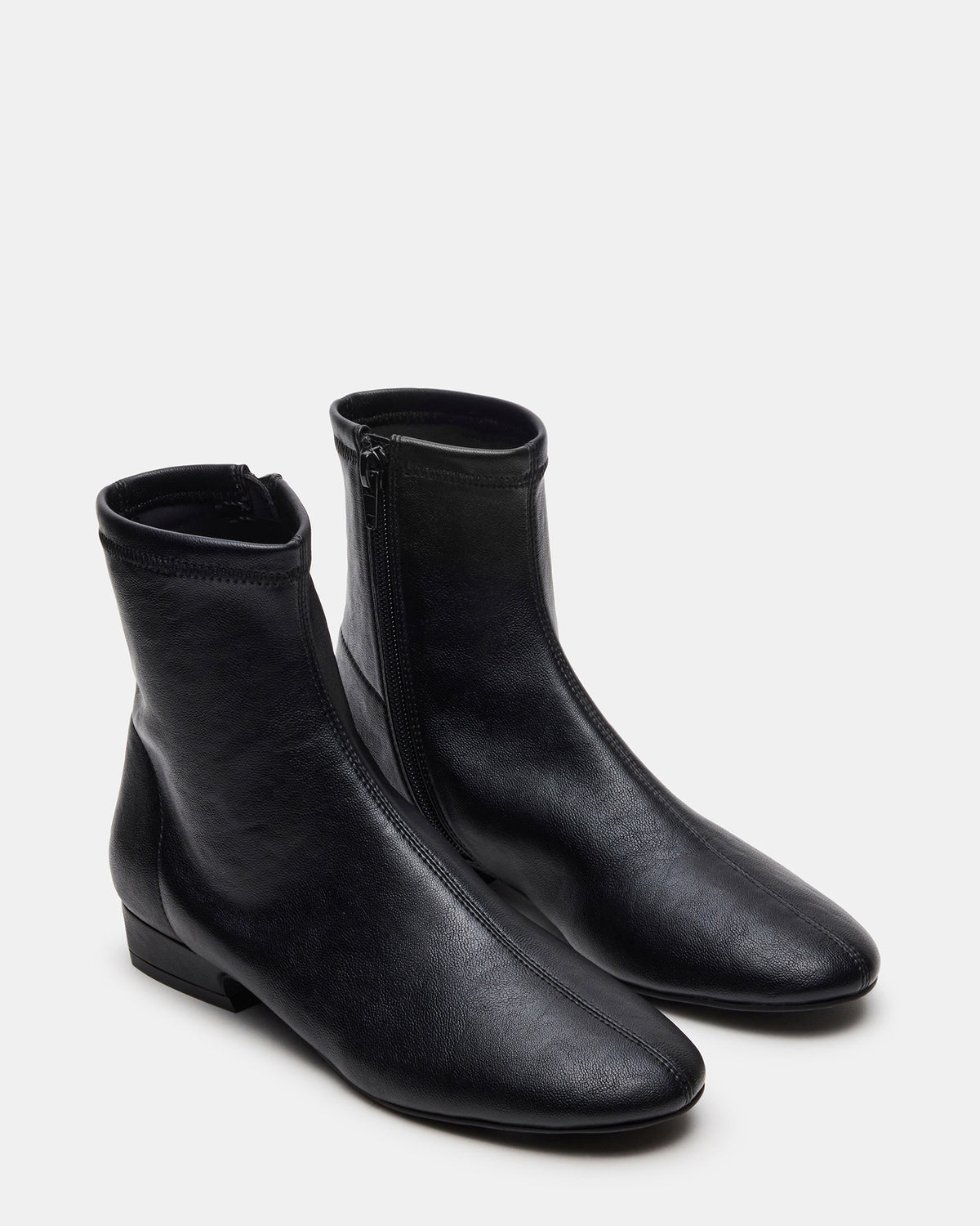 FINCH Black Round Toe Women's Ankle Boot Steve Madden BLACK