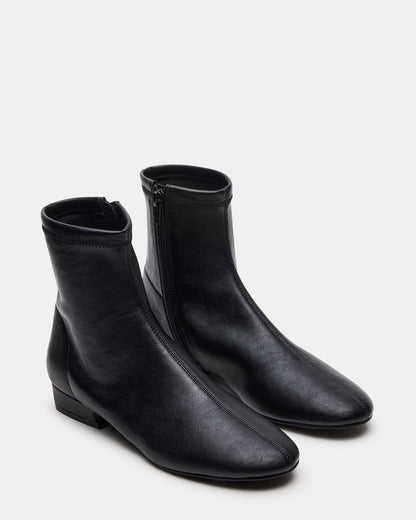 FINCH Black Round Toe Women's Ankle Boot Steve Madden BLACK