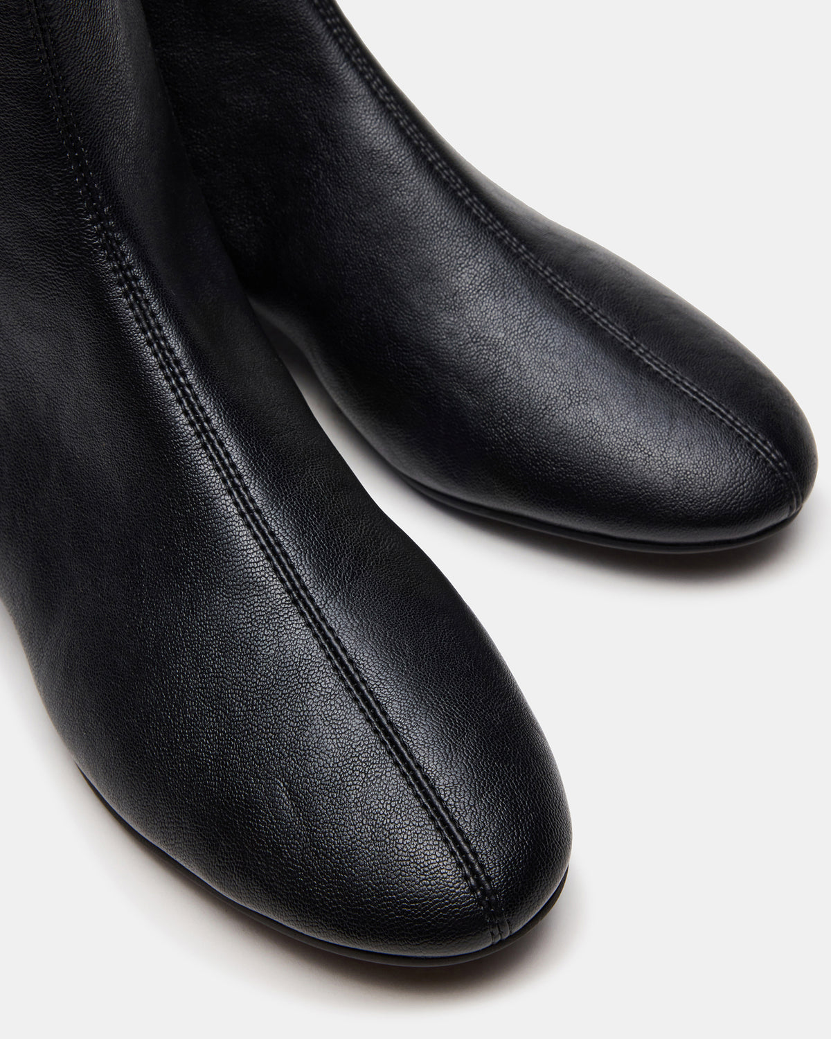 FINCH Black Round Toe Women's Ankle Boot Steve Madden BLACK