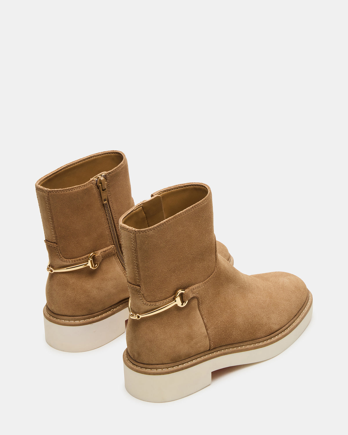 DIABLO Taupe Suede Women's Ankle Boot Steve Madden TAUPE SUEDE