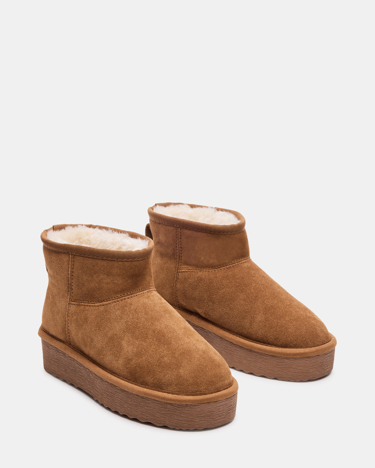 COMFY Chestnut Suede Women's Ankle Boot Steve Madden CHESTNUT SUEDE