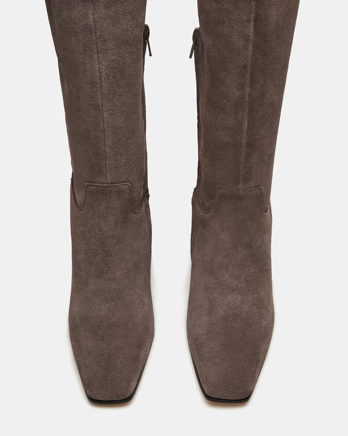 STRATUS Grey Suede Over-The-Knee Boot | Women's Boots Steve Madden GREY SUEDE