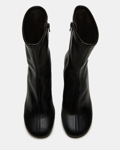 LORENZA Black Heeled Women's Ankle Boot Steve Madden BLACK