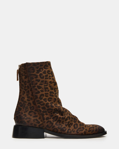 NEXIE Leopard Women's Pointed-Toe Ankle Boot