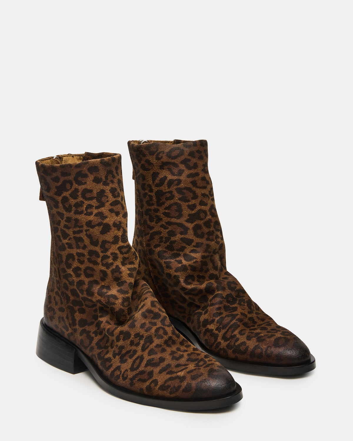 NEXIE Leopard Women's Pointed-Toe Ankle Boot
