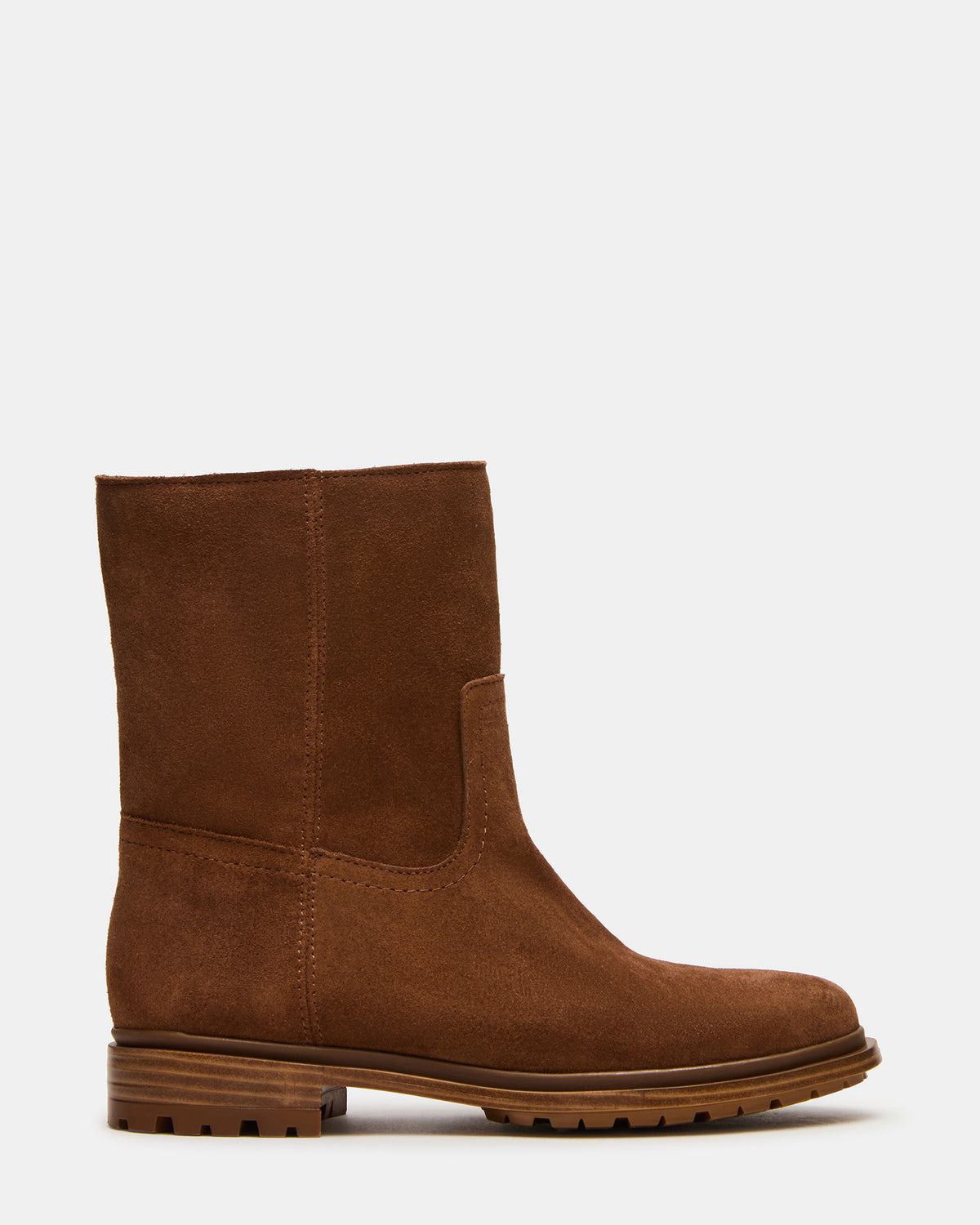 BATES Brown Suede Women's Boot Steve Madden BROWN SUEDE