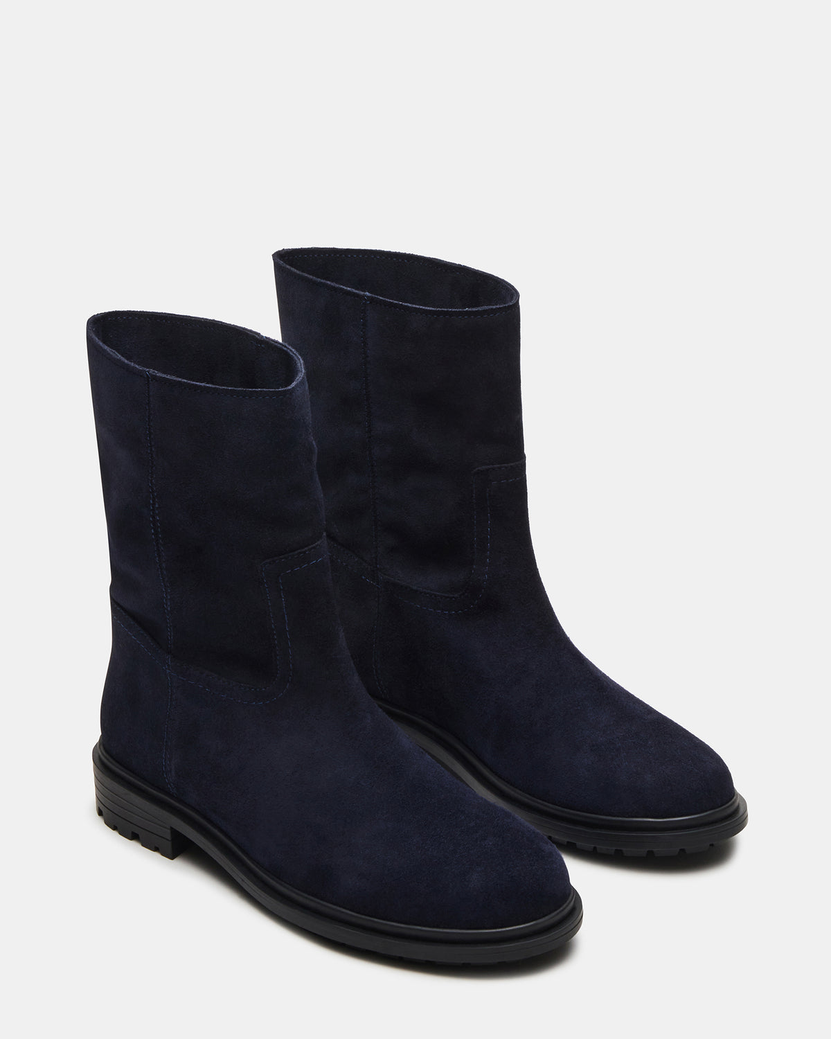 BATES Navy Suede Women's Boot Steve Madden NAVY SUEDE