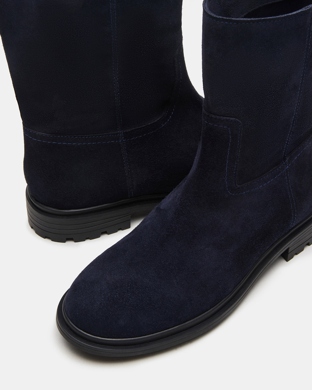 BATES Navy Suede Women's Boot Steve Madden NAVY SUEDE