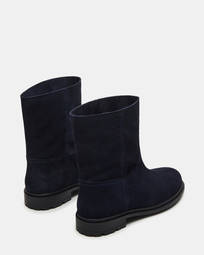 BATES Navy Suede Women's Boot Steve Madden NAVY SUEDE