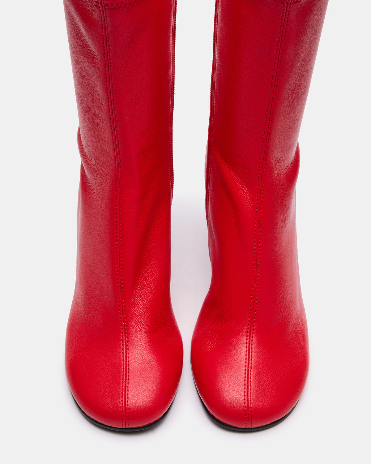LORENZA Red Heeled Women's Ankle Boot Steve Madden RED