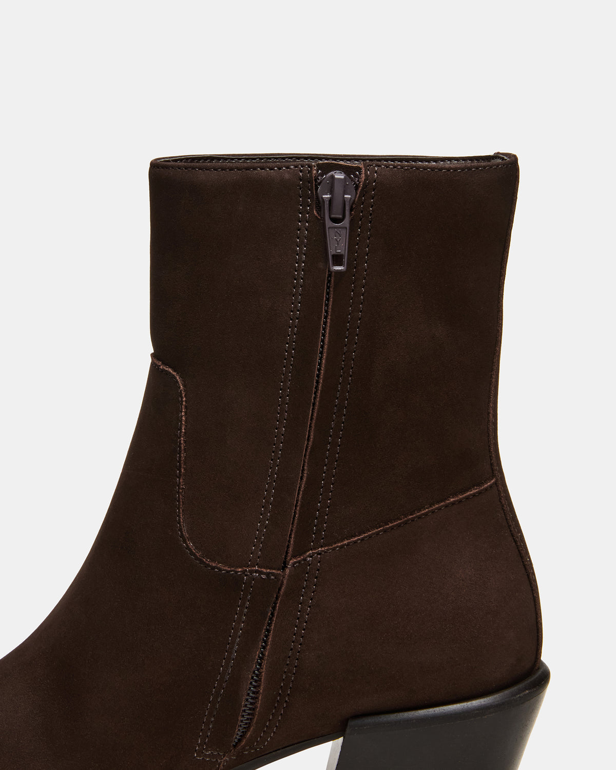 DANEY Brown Suede Square-Toe Women's Ankle Boot Steve Madden BROWN SUEDE