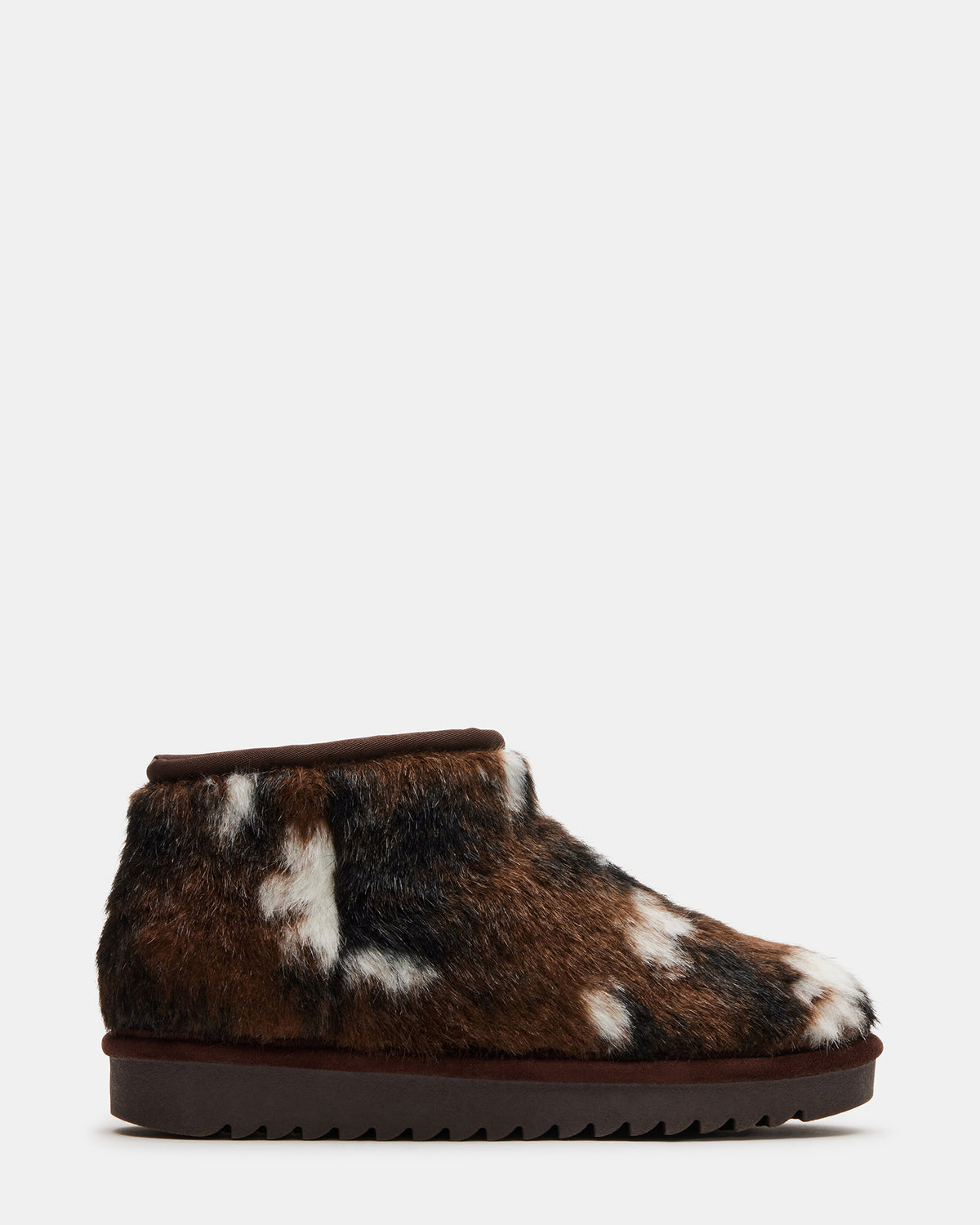 CABIN Faux Fur Multi Cozy Bootie | Women's Booties Steve Madden MULTI