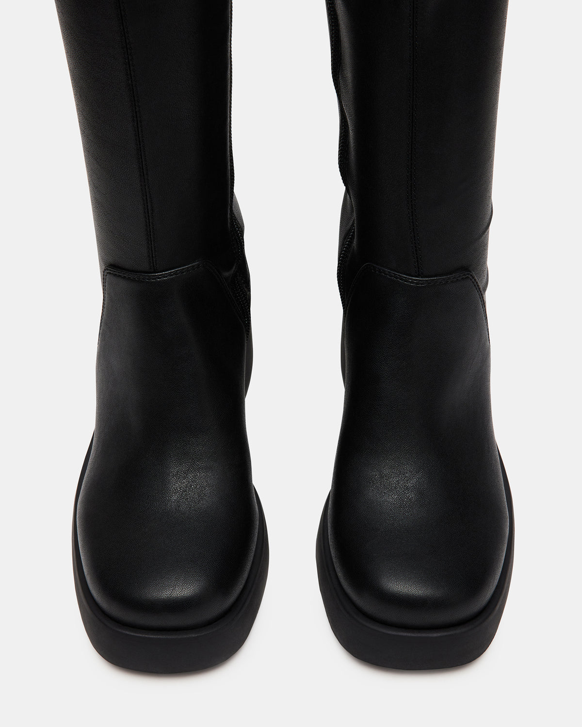 BERKLEIGH Black Wide Calf Women's Knee High Boot Steve Madden BLACK