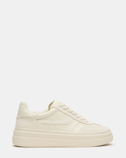 DODGE Off-White Low-Top Platform Women's Sneaker Steve Madden OFF-WHITE