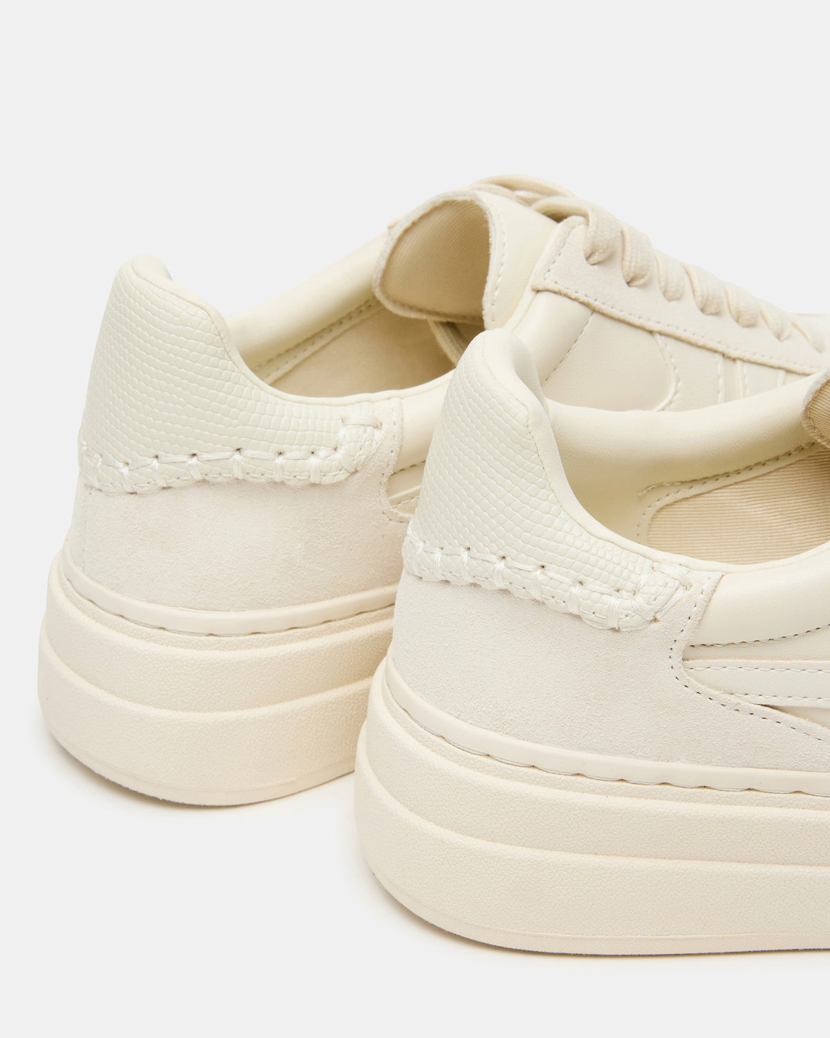 DODGE Off-White Low-Top Platform Women's Sneaker Steve Madden OFF-WHITE