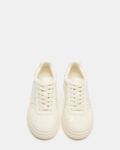 DODGE Off-White Low-Top Platform Women's Sneaker Steve Madden OFF-WHITE