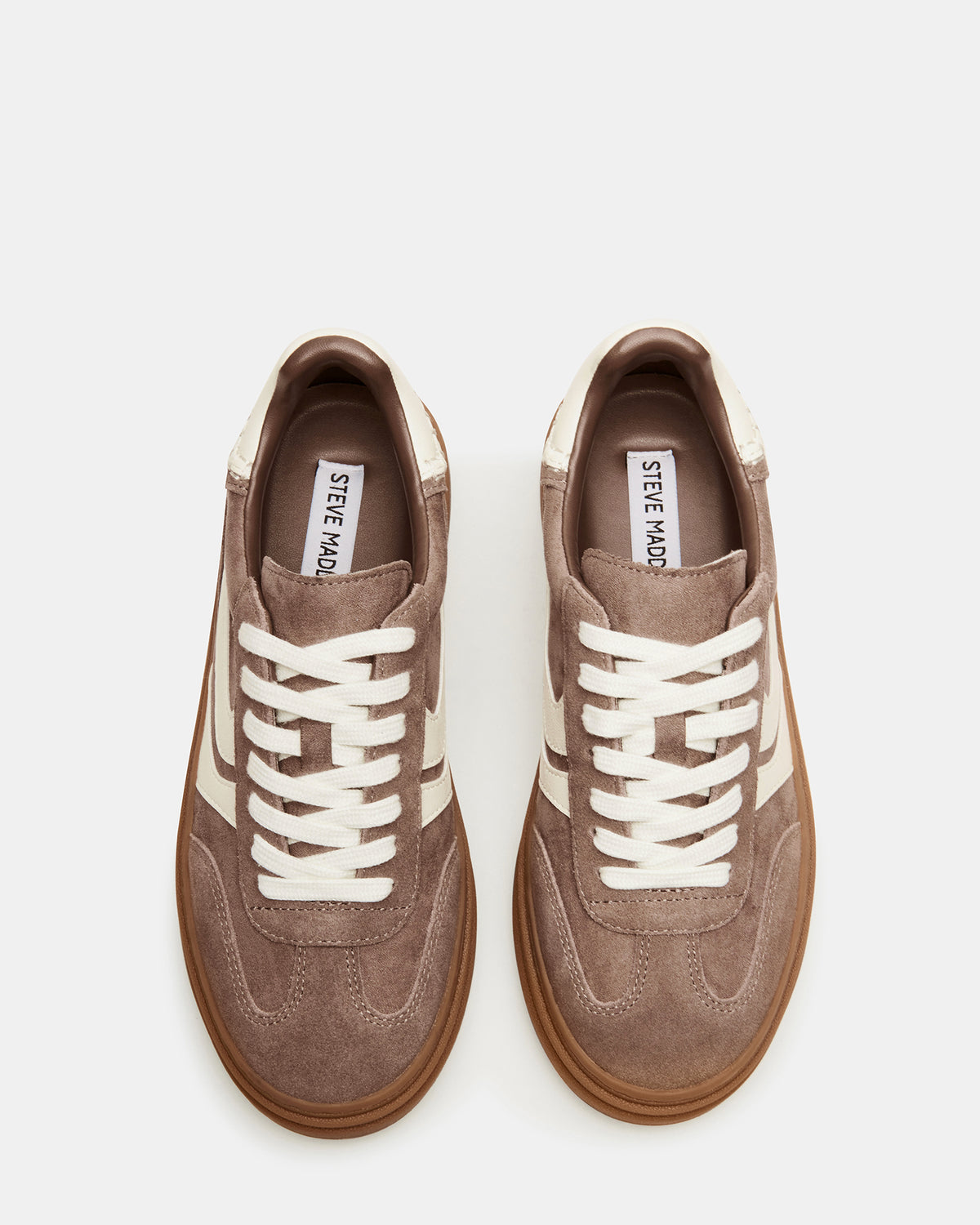 DODGE Espresso Low-Top Platform Women's Sneaker Steve Madden TAUPE MULTI