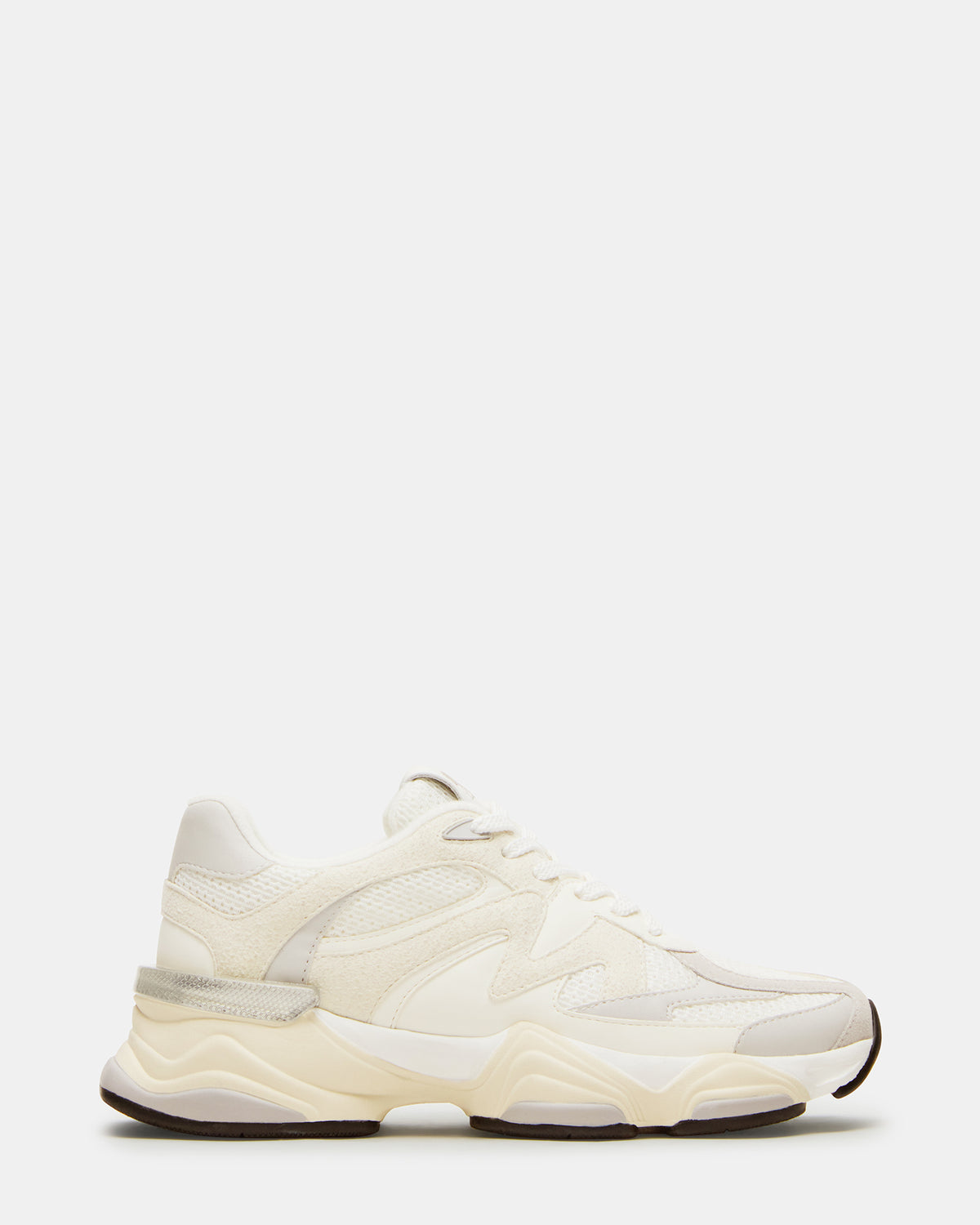 SEBI White Multi Low-Top Lace-Up Women's Sneaker Steve Madden WHITE MULT