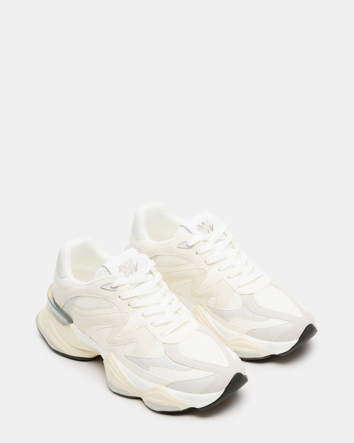 SEBI White Multi Low-Top Lace-Up Women's Sneaker Steve Madden WHITE MULT