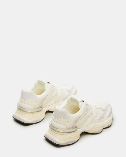 SEBI White Multi Low-Top Lace-Up Women's Sneaker Steve Madden WHITE MULT