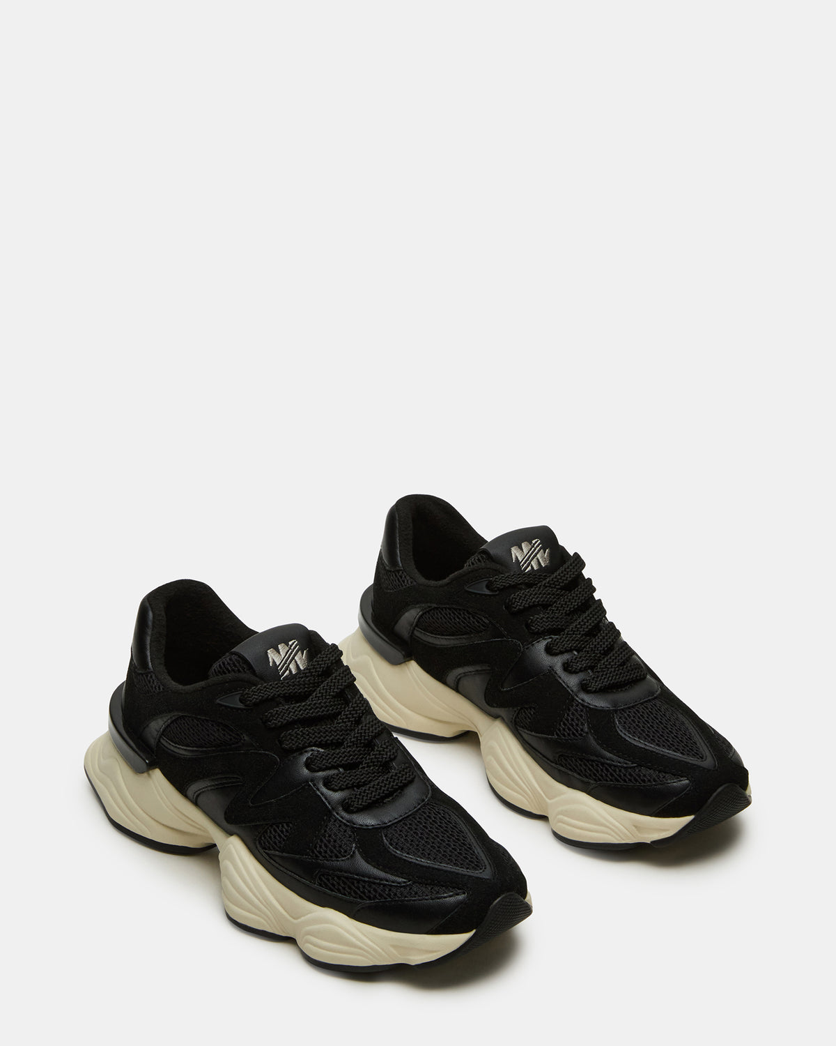 SEBI Black Low-Top Lace-Up Women's Sneaker Steve Madden BLACK