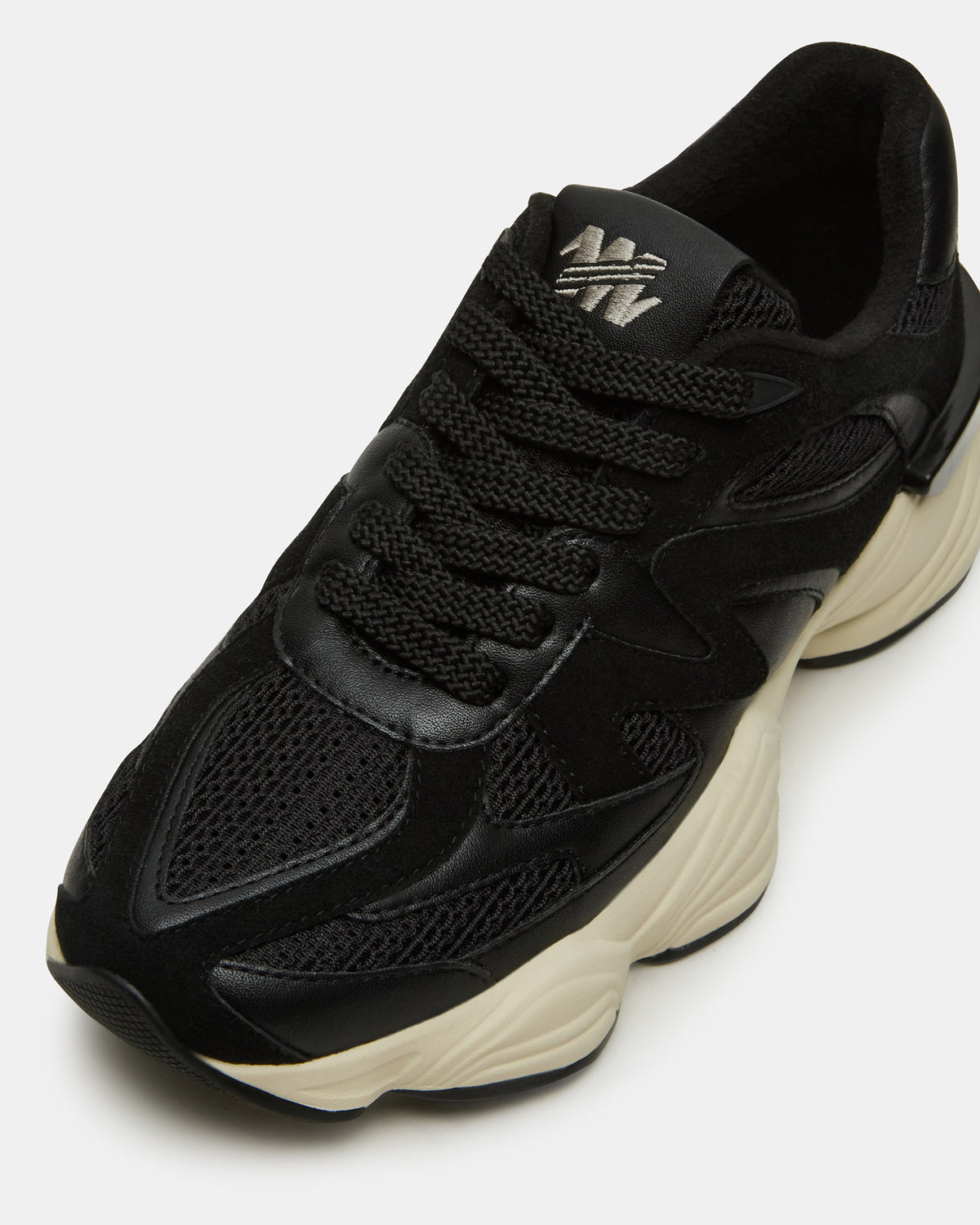 SEBI Black Low-Top Lace-Up Women's Sneaker Steve Madden BLACK