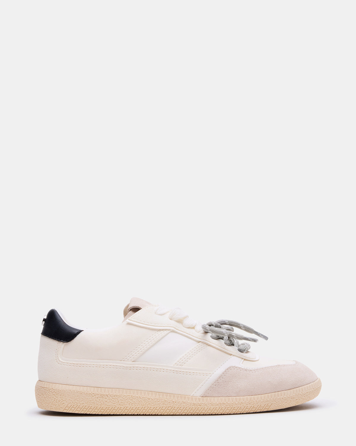 SPORTY White Low-Top Lace-Up Women's Sneaker Steve Madden WHITE