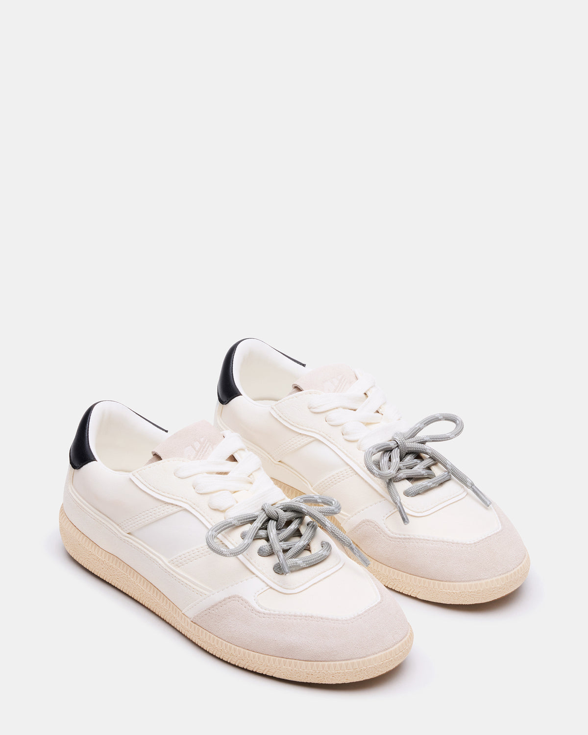 SPORTY White Low-Top Lace-Up Women's Sneaker Steve Madden WHITE