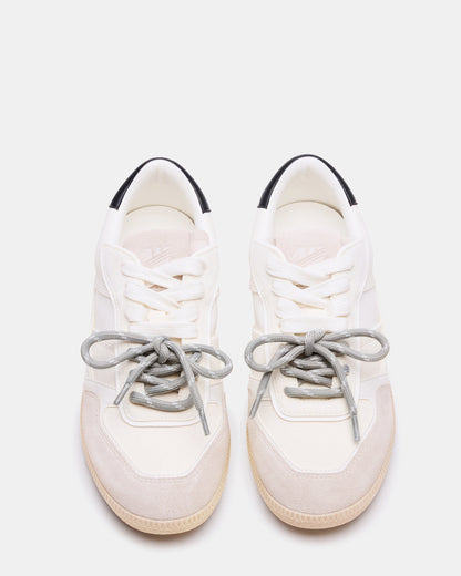 SPORTY White Low-Top Lace-Up Women's Sneaker Steve Madden WHITE