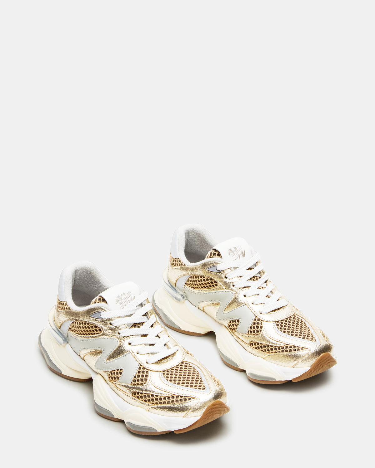 SEBI Gold Multi Low-Top Lace-Up Women's Sneaker Steve Madden GOLD MULTI