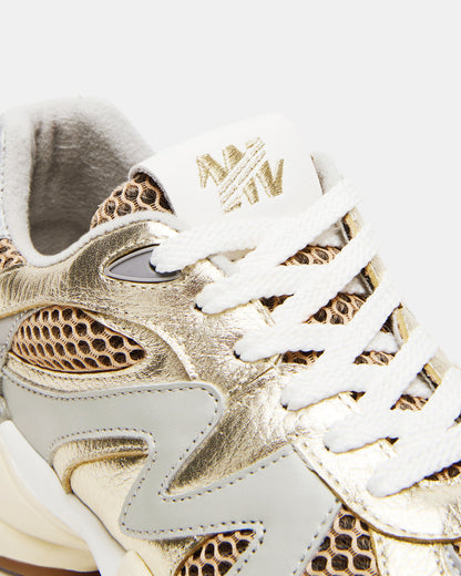SEBI Gold Multi Low-Top Lace-Up Women's Sneaker Steve Madden GOLD MULTI