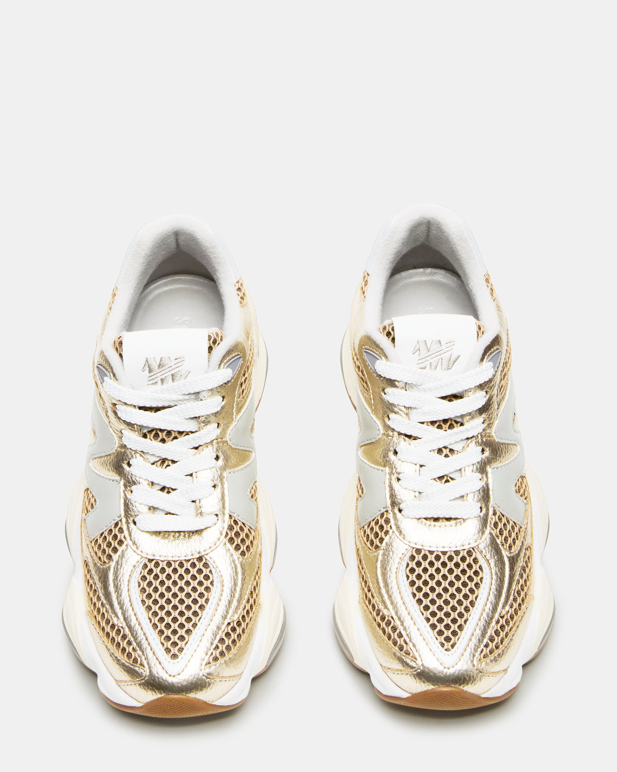 SEBI Gold Multi Low-Top Lace-Up Women's Sneaker Steve Madden GOLD MULTI