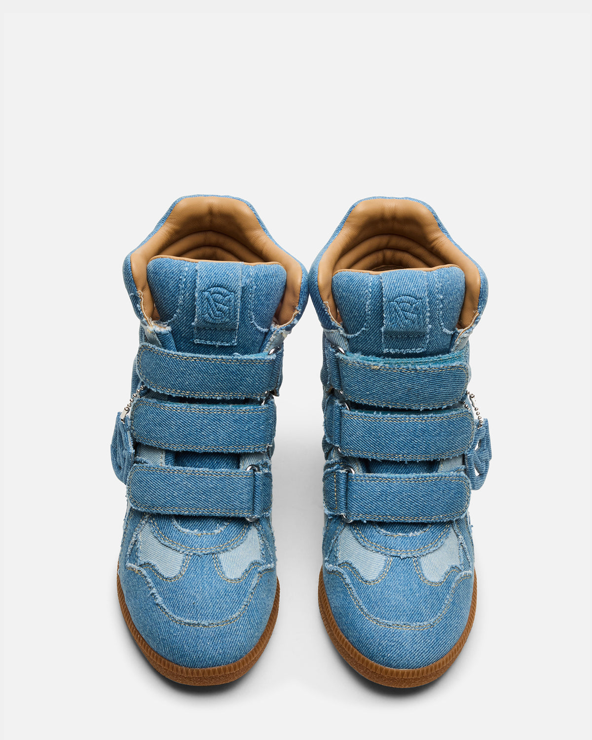 MAVIS Denim Multi High-Top Velcro Women's Sneaker Steve Madden DENIM MULTI