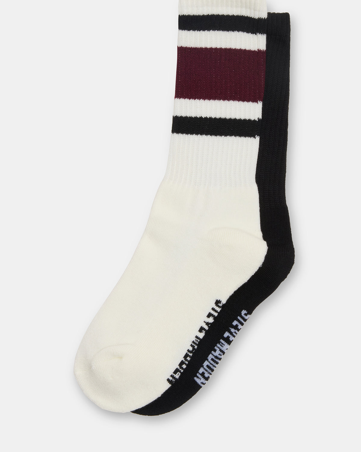 CASPER SNEAKER AND IVY 2 PACK STRIPE ATHLEISURE SOCKS BUNDLE Steve Madden 5