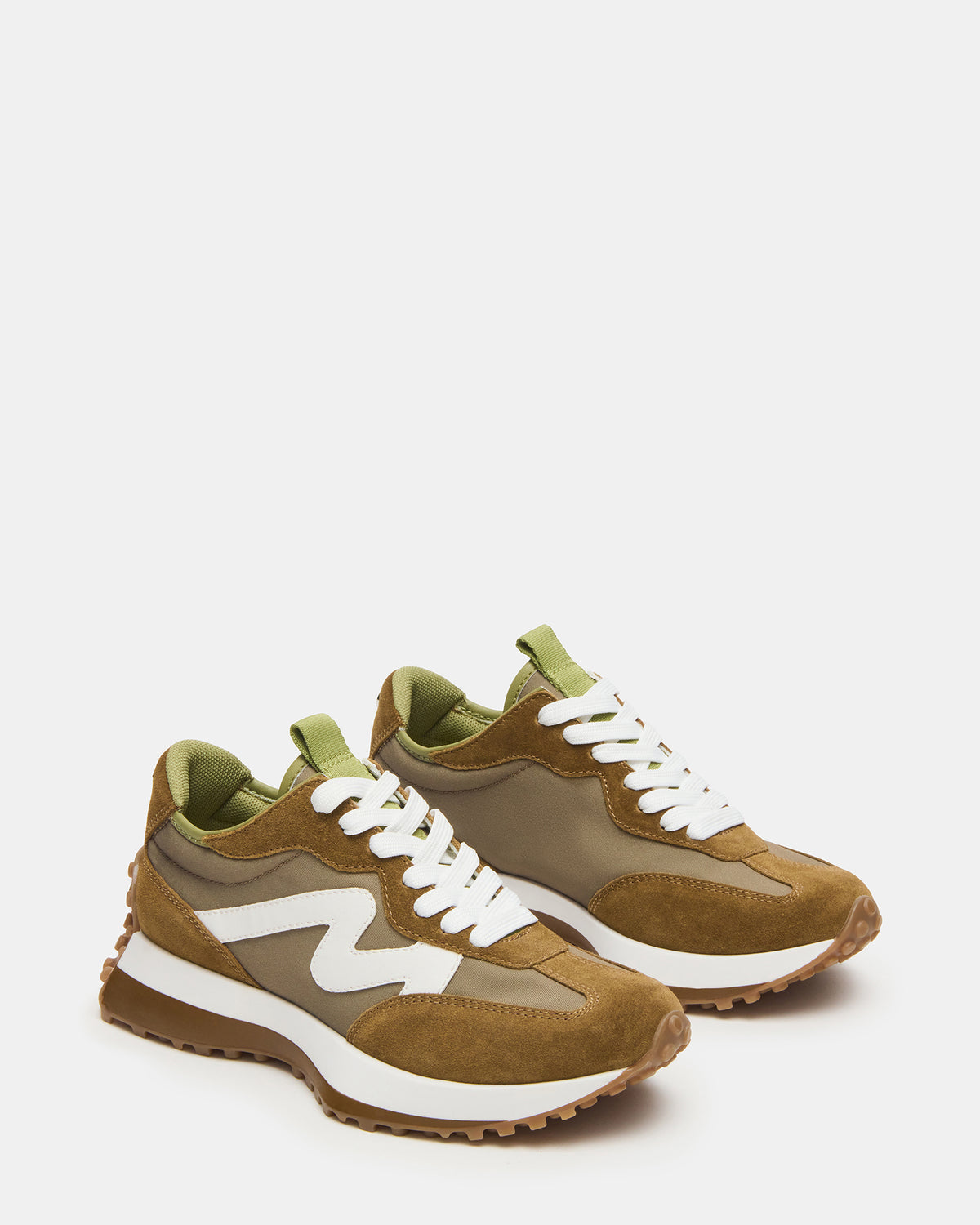 CAMPO Olive Multi Lace-Up Women's Sneaker Steve Madden OLIVE MULTI