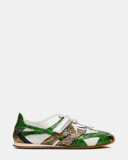 VIPER Green Multi Low-Top Velcro Women's Sneaker Steve Madden GREEN MULTI