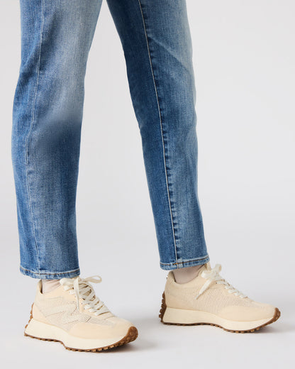 CAMPO Natural Raffia Lace-Up Women's Sneaker Steve Madden NATURAL RAFFIA