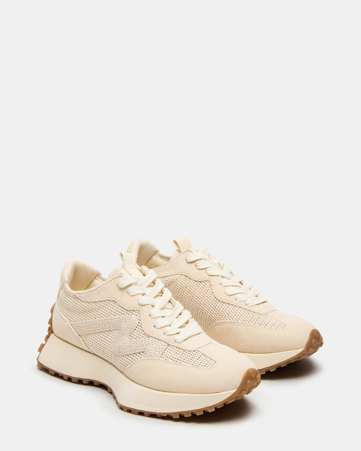 CAMPO Natural Raffia Lace-Up Women's Sneaker Steve Madden NATURAL RAFFIA